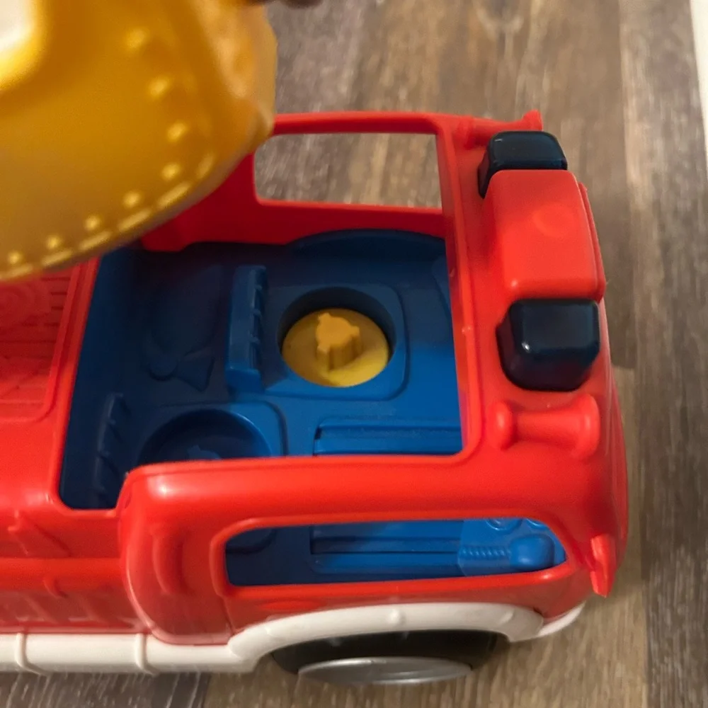 Fisher Price Little People musical fire truck as is. Works